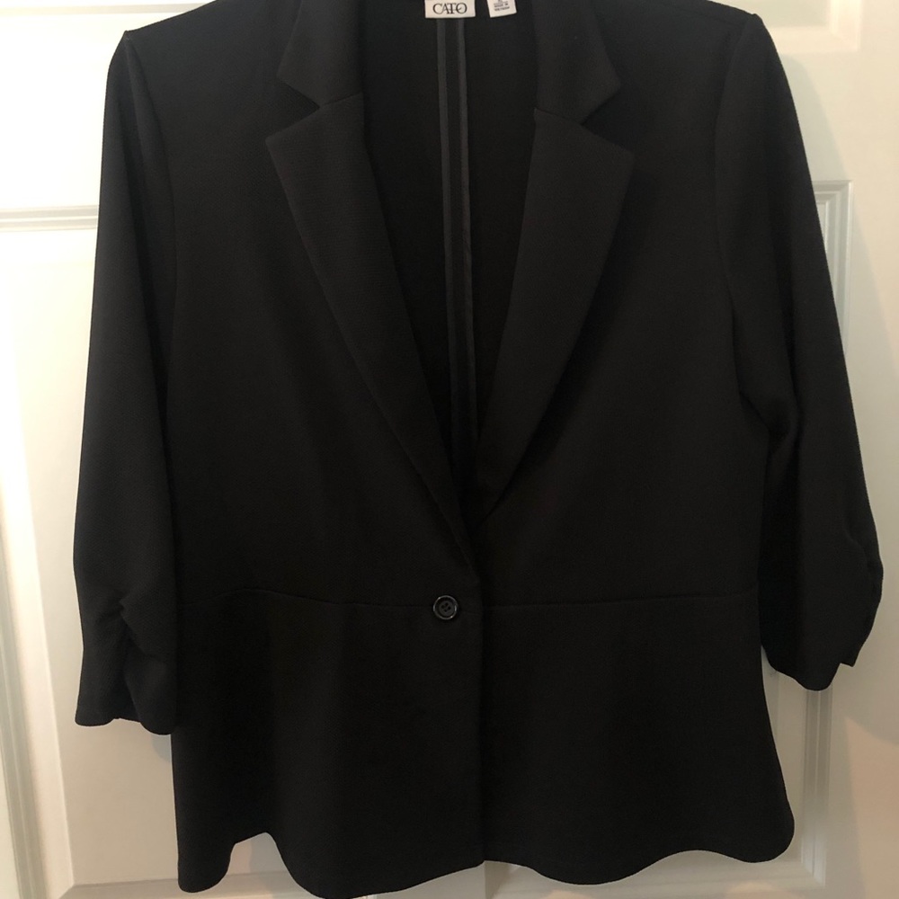 Black blazer